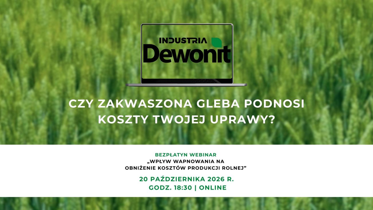 Nagranie z webianru „Jak wapnowanie wpływa na koszty produkcji rolnej?”